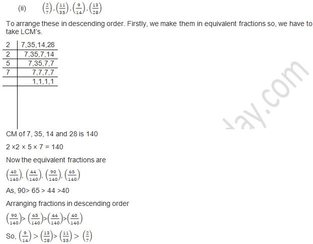 2 3 5 in fraction answer class 7